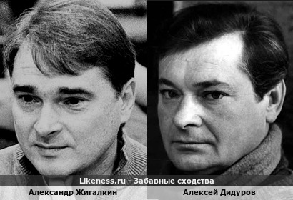 Александр Жигалкин похож на Алексея Дидурова