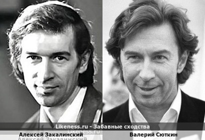 Алексей Закалинский похож на Валерия Сюткина