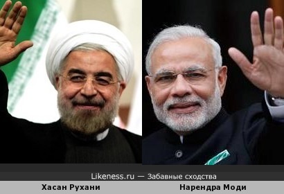 Президент Ирана и премьер-министр Индии
