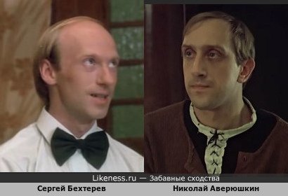 Сергей Бехтерев и Николай Аверюшкин похожи