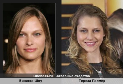 Винесса Шоу похожа на Терезу Палмер