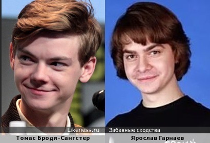 Ярослав Гарнаев и Том Сангстер чем-то похожи