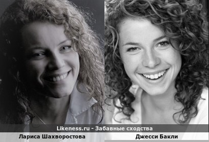 Лариса Шахворостова похожа на Джесси Бакли