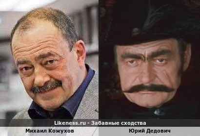 Михаил Кожухов похож на Юрия Дедовича