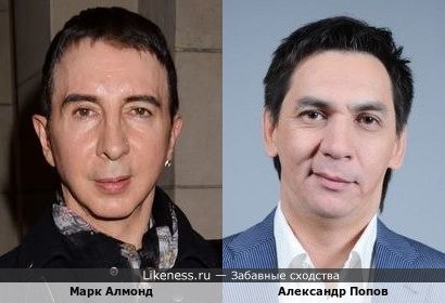 Марк Алмонд и Александр Попов