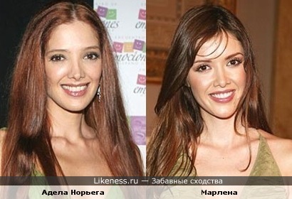 Латиноамериканские актрисы похожи как близнецы