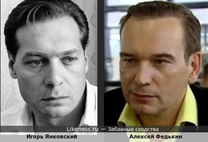 Федькин и Янковский похожи