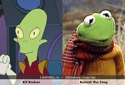 Kif Kroker vs Kermit The Frog