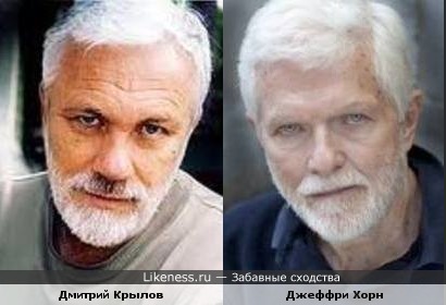 Дмитрий Крылов и Джеффри Хорн