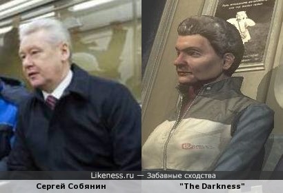 Похожие лица в метро