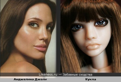 Анджелина Джоли и Кукла