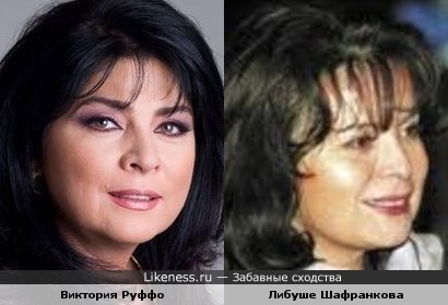 Виктория Руффо и Либуше Шафранкова