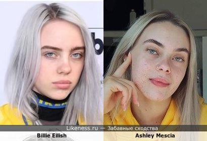 Billie Eilish напоминает Ashley Mescia