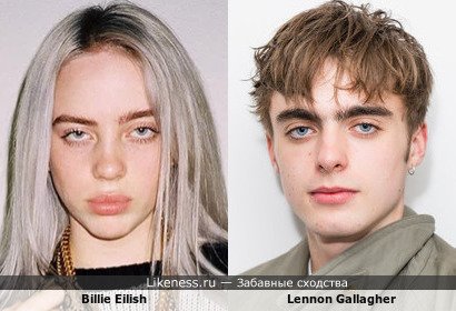 Billie Eilish напоминает Lennon Gallagher