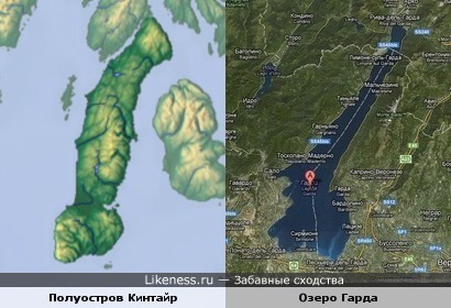 Юмопост: Полуостров похож на Озеро