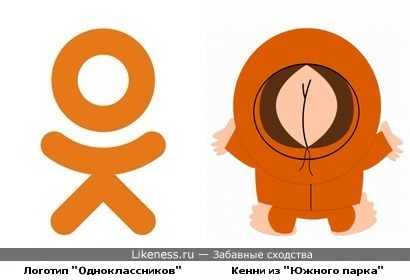 Новый логотип &quot;Одноклассников&quot; и прикалывающийся Кенни