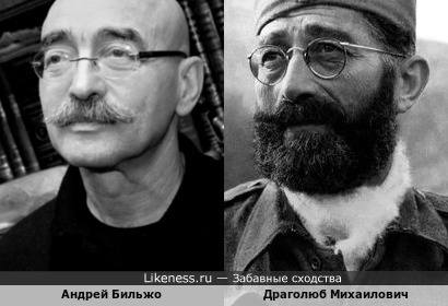 Если Андрей Бильжо отпустит бороду, то будет походить на Драголюба Михаиловича