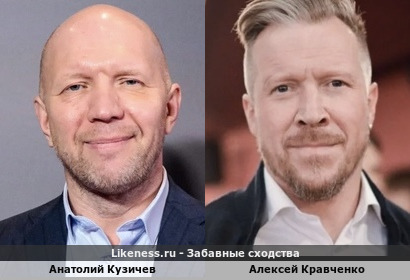 Анатолий Кузичев похож на Алексея Кравченко