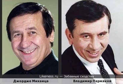 Джордже Михаица похож на Владимира Пермякова