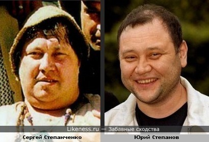 Сергей Степанченко и Юрий Степанов кажутся похожими