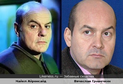 Майкл Айронсайд похож на Вячеслава Гришечкина