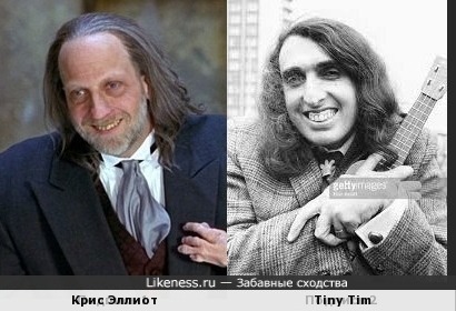 Крис Эллиот и Tiny Tim