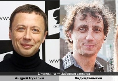 Андрей Бухарин и Вадим Галыгин