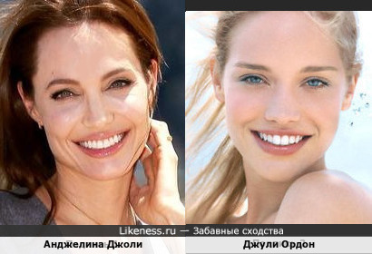 Анджелина Джоли и Джули Ордон -2