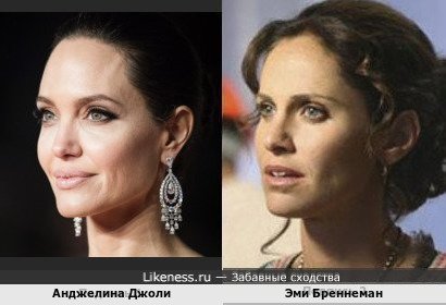 Анджелина Джоли и Эми Бреннеман