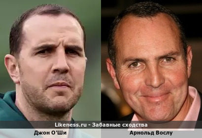 Джон О'ши похож на Арнольда Вослу