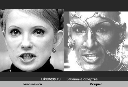 Взгляд Тимошенко похож на взгляд Ксеркса