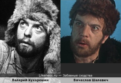 Валерий Кухарешин похож на Вячеслава Шалевича