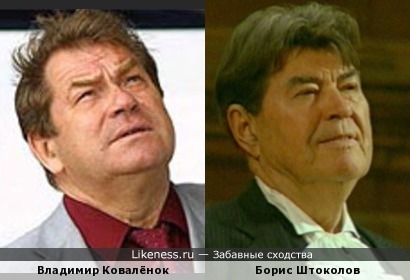 Владимир Ковалёнок похож на Бориса Штоклова