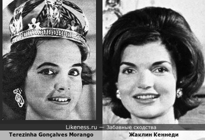 Мисс Бразилия 1957 г. напоминает Жаклин Кеннеди