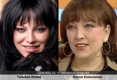 Татьяна Новик Елена Коваленко