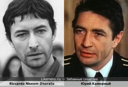 Riccardo Niseem Onorato напоминает Юрия Каморного