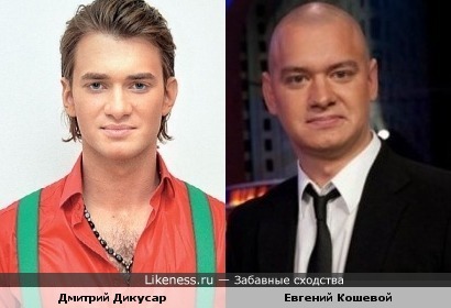 Дмитрий Дикусар похож на Евгения Кошевого