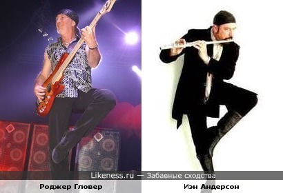 Басист Роджер Гловер ( Deep Purple) решил, что он Иэн Андерсон (Jethro Tull)