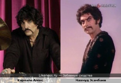 Махмуд Эсамбаев в образе и ударник Кармайн Аппис
