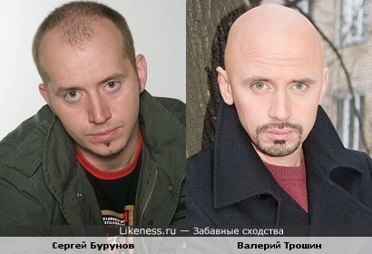 Актеры Сергей Бурунов и Валерий Трошин