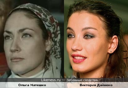 Актриса Ольга Матешко и певица Виктория Дайнеко