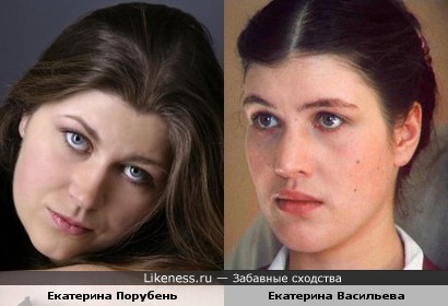 Актрисы Екатерина Порубель и Екатерина Васильева