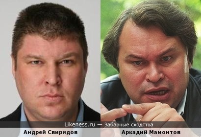 Андрей Свиридов и Аркадий Мамонтов