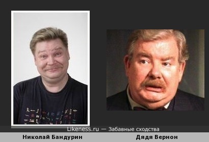 Николай Бандурин похож на Дядю Вернона