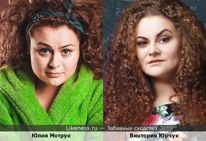 Юлия Мотрук и Виктория Юрчук