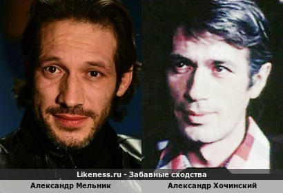 Александр Мельник похож на Александра Хочинского