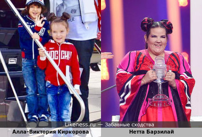 Алла-Виктория Киркорова и Нетта Барзилай