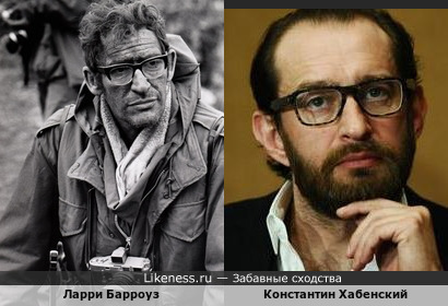 Константин Хабенский похож на Ларри Барроуз