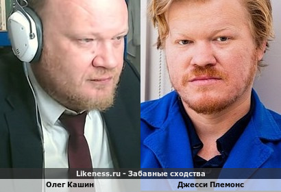 Олег Кашин похож на Джесси Племонса