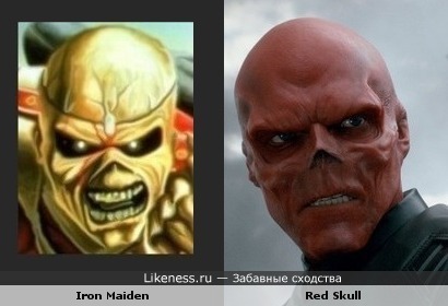 Iron Maiden и Red Skull